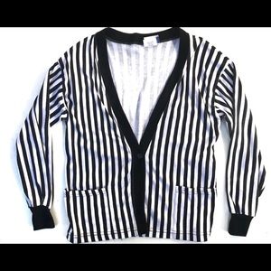 Ronnie Togs Vintage B&W Striped Shirt